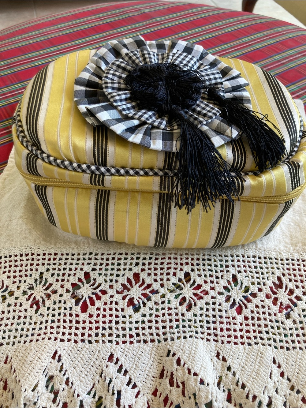 Goody GoodyTravel Jewelry Case with Tassel Rosette